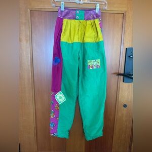 YSL VINTAGE Colorful Kids Patchwork Pants